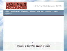 Tablet Screenshot of eastmain.us