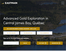 Tablet Screenshot of eastmain.com